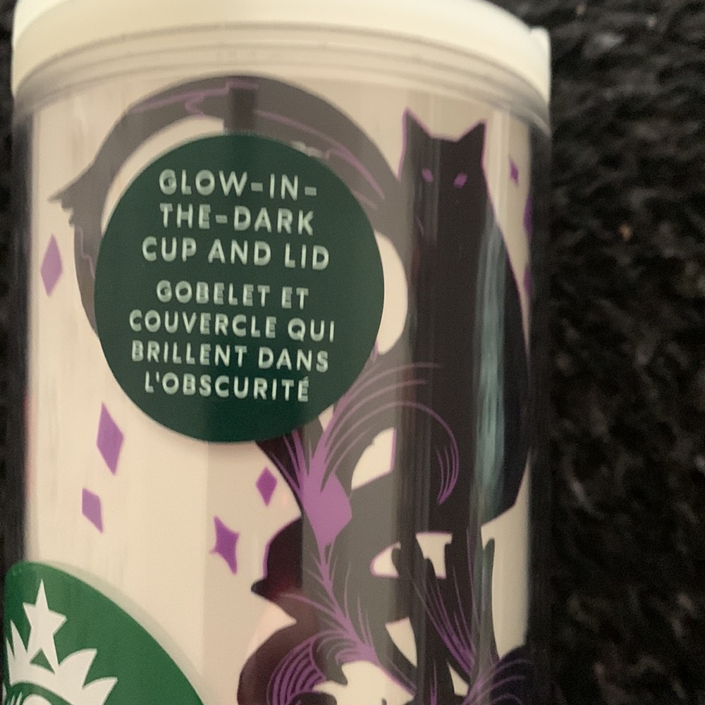 Starbucks Halloween 2021 glow in the dark hot cup NWT - Picture 2 of 4